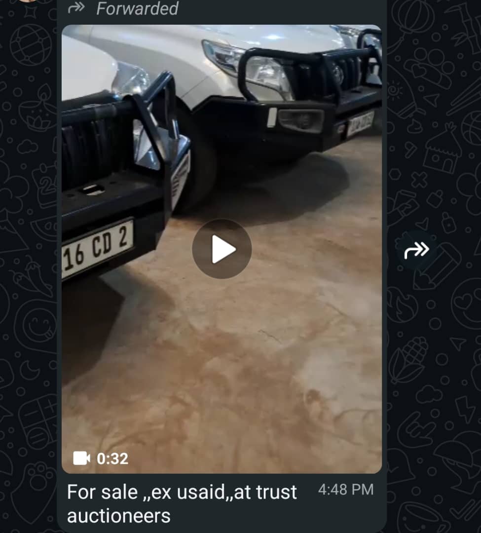 USAID is not selling items on auction in Malawi